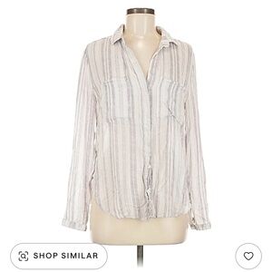 Cloth & Stone Striped Blouse